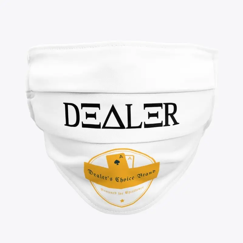 WHITE DEALER FASHION MASK